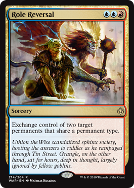 Role Reversal (War of the Spark) Near Mint