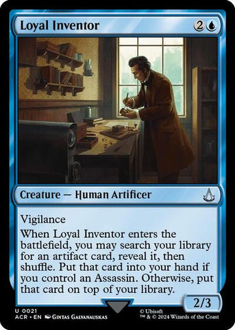 Loyal Inventor (Universes Beyond: Assassin's Creed) Near Mint