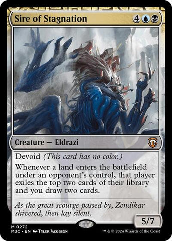 Sire of Stagnation (Commander: Modern Horizons 3) Near Mint