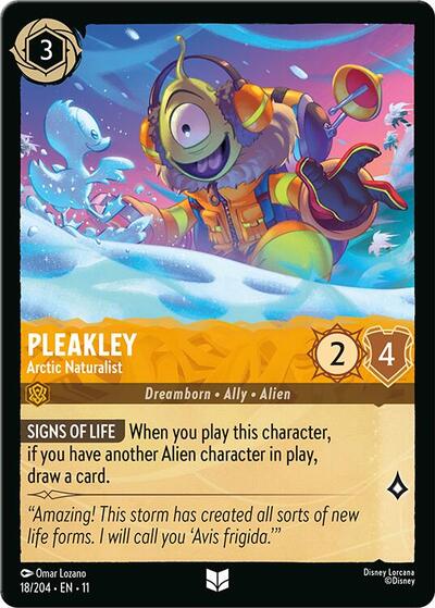 Pleakley - Arctic Naturalist (Winterspell) Near Mint