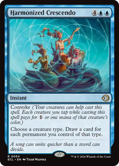 Harmonized Crescendo (Lorwyn Eclipsed) Near Mint
