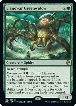 Llanowar Greenwidow (Dominaria United) Near Mint