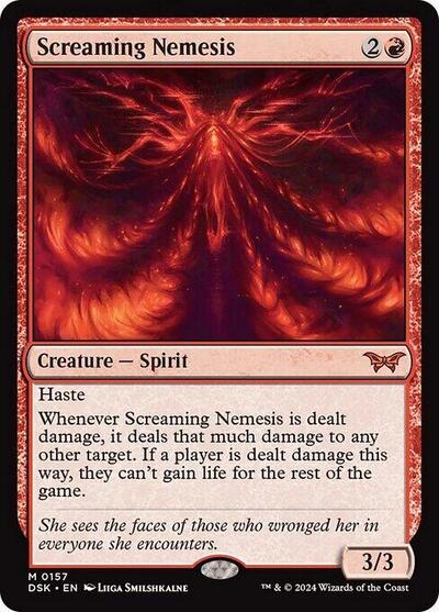 Screaming Nemesis (Duskmourn: House of Horror) Near Mint Foil