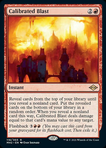 Calibrated Blast (Modern Horizons 2) Near Mint
