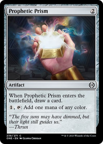 Prophetic Prism (Phyrexia: All Will Be One) Near Mint Foil