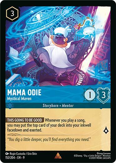 Mama Odie - Mystical Maven (Fabled) Near Mint Cold Foil