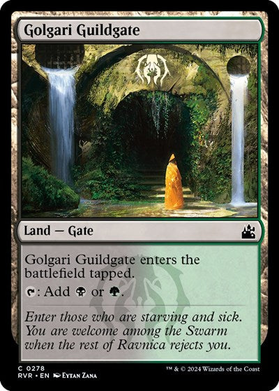 Golgari Guildgate (Ravnica Remastered) Near Mint Foil