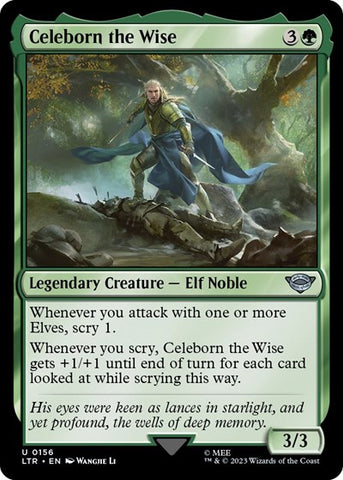 Celeborn the Wise (Universes Beyond: The Lord of the Rings: Tales of Middle-earth) Near Mint
