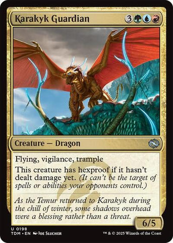 Karakyk Guardian (Tarkir: Dragonstorm) Near Mint