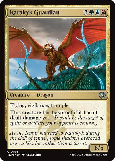 Karakyk Guardian (Tarkir: Dragonstorm) Near Mint Foil