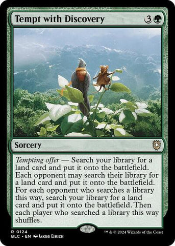 Tempt with Discovery (Commander: Bloomburrow) Near Mint
