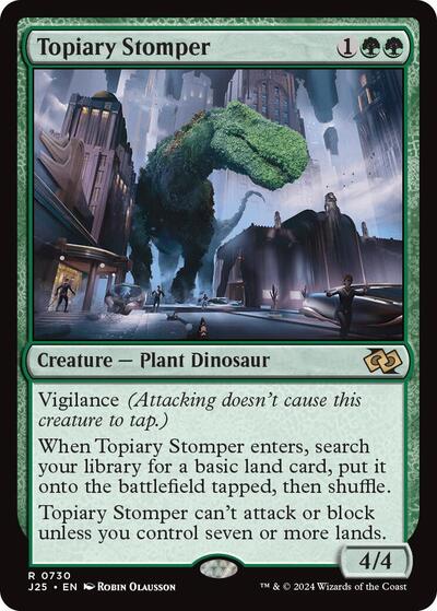 Topiary Stomper (Foundations Jumpstart) Near Mint