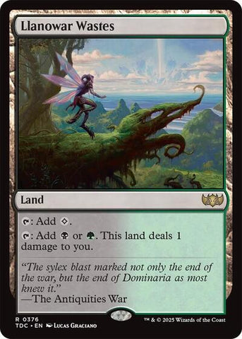 Llanowar Wastes (Commander: Tarkir: Dragonstorm) Near Mint