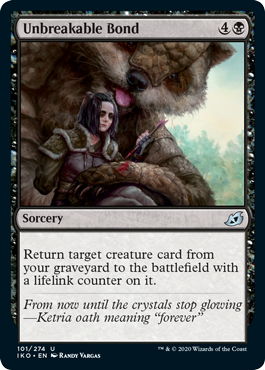 Unbreakable Bond (Ikoria: Lair of Behemoths) Near Mint Foil
