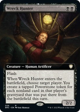 Wreck Hunter (Extended Art) (Commander: The Brothers' War) Near Mint