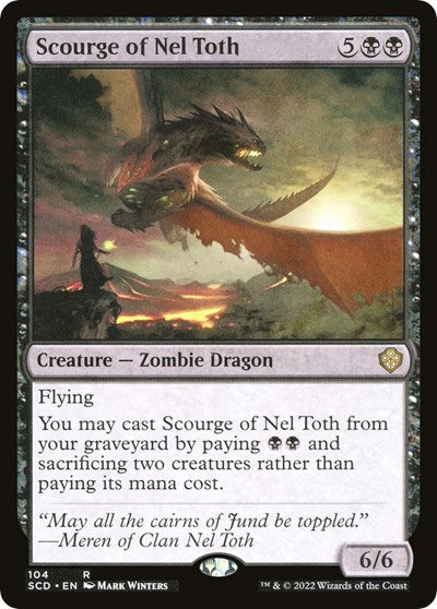 Scourge of Nel Toth (Commander 2022 Starter Decks) Near Mint