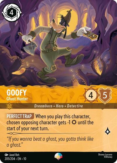 Goofy - Ghost Hunter (Epic) (Whispers in the Well) Near Mint Holofoil