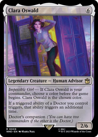 Clara Oswald (Universes Beyond: Doctor Who) Near Mint