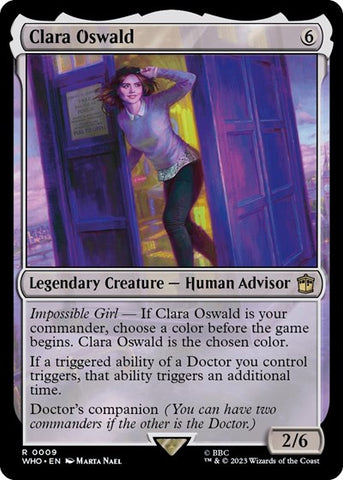 Clara Oswald (Universes Beyond: Doctor Who) Near Mint