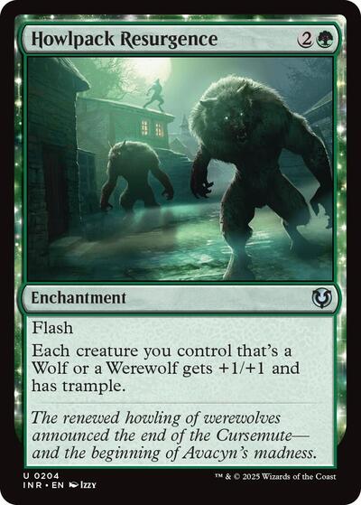 Howlpack Resurgence (Innistrad Remastered) Light Play Foil