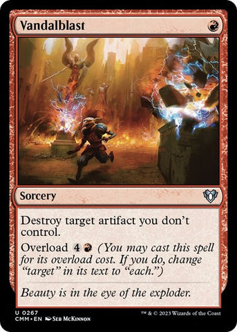 Vandalblast (Commander Masters) Near Mint
