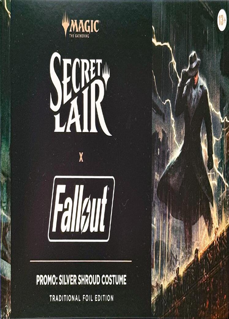 Secret Lair Drop: Secret Lair x Fallout: Promo - Silver Shroud Costume - Traditional Foil Edition