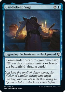 Candlekeep Sage (Commander Legends: Battle for Baldur's Gate) Near Mint Foil