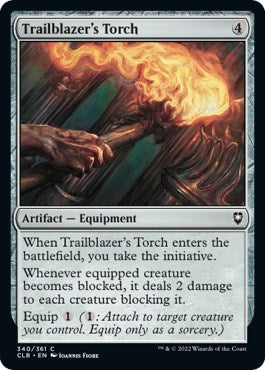 Trailblazer's Torch (Commander Legends: Battle for Baldur's Gate) Near Mint Foil