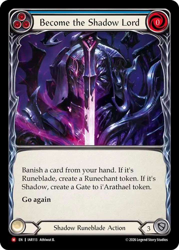 Become the Shadow Lord