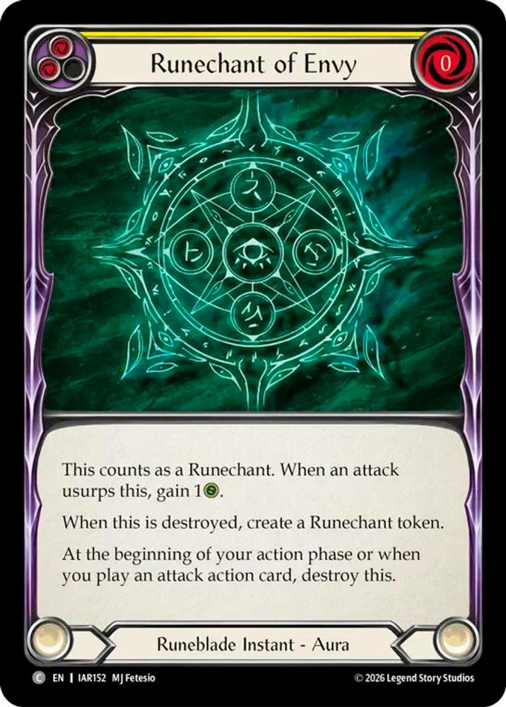 Runechant of Envy