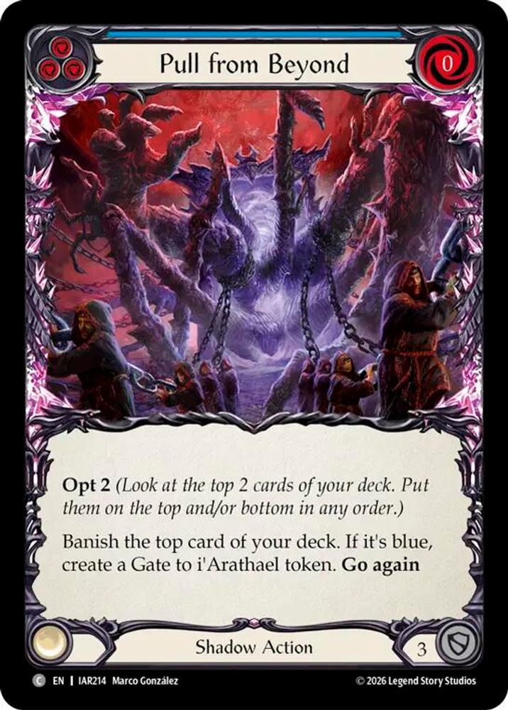 Pull from Beyond (Blue)
