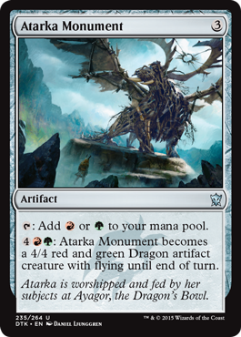 Atarka Monument (Dragons of Tarkir) Near Mint