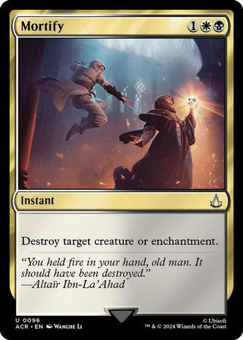 Mortify (Universes Beyond: Assassin's Creed) Near Mint Foil