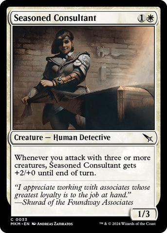 Seasoned Consultant (Murders at Karlov Manor) Near Mint