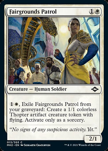 Fairgrounds Patrol (Modern Horizons 2) Near Mint Foil