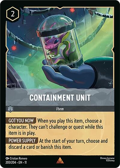 Containment Unit (Winterspell) Near Mint