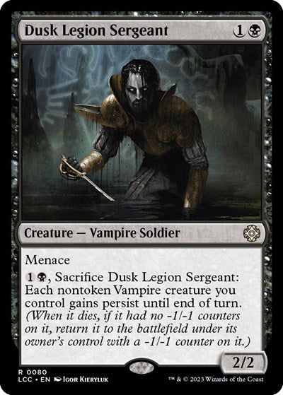 Dusk Legion Sergeant (Commander: The Lost Caverns of Ixalan) Near Mint