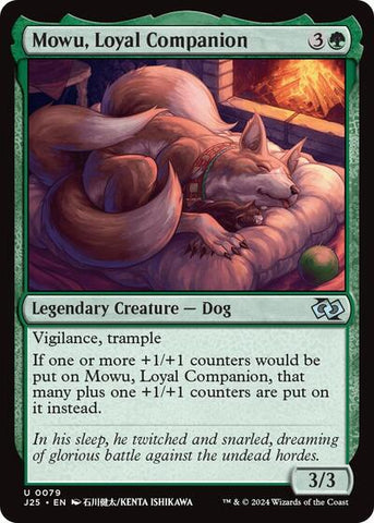 Mowu, Loyal Companion (Anime) (Foundations Jumpstart) Near Mint