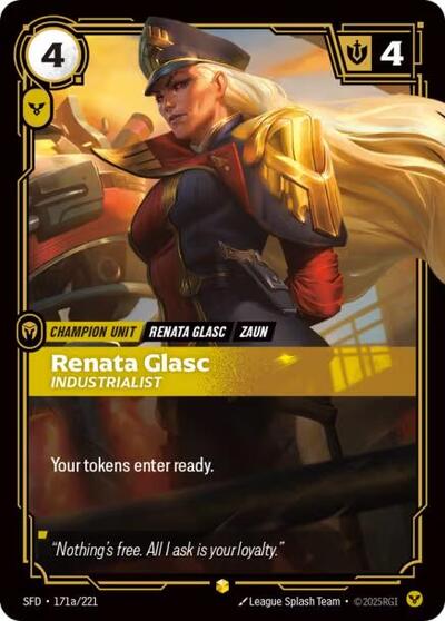 Renata Glasc Industrialist (Alternate Art) (Spiritforged) Near Mint Foil