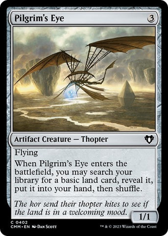 Pilgrim's Eye (Commander Masters) Near Mint Foil
