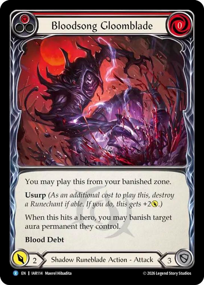 Bloodsong Gloomblade