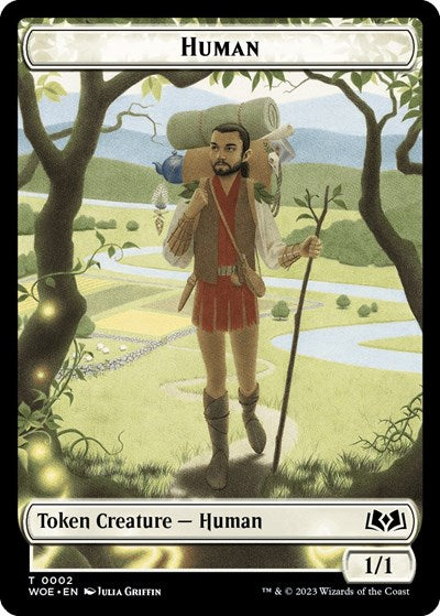 Human Token (Wilds of Eldraine) Near Mint