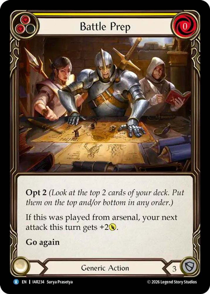 Battle Prep (Yellow)