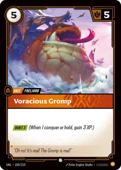 Voracious Gromp (Unleashed) Near Mint