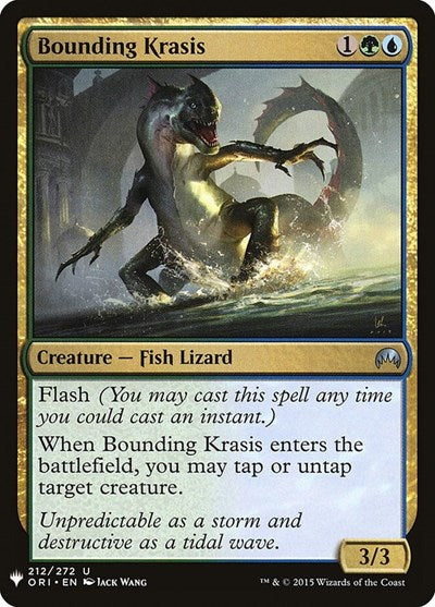 Bounding Krasis (Mystery Booster) Near Mint