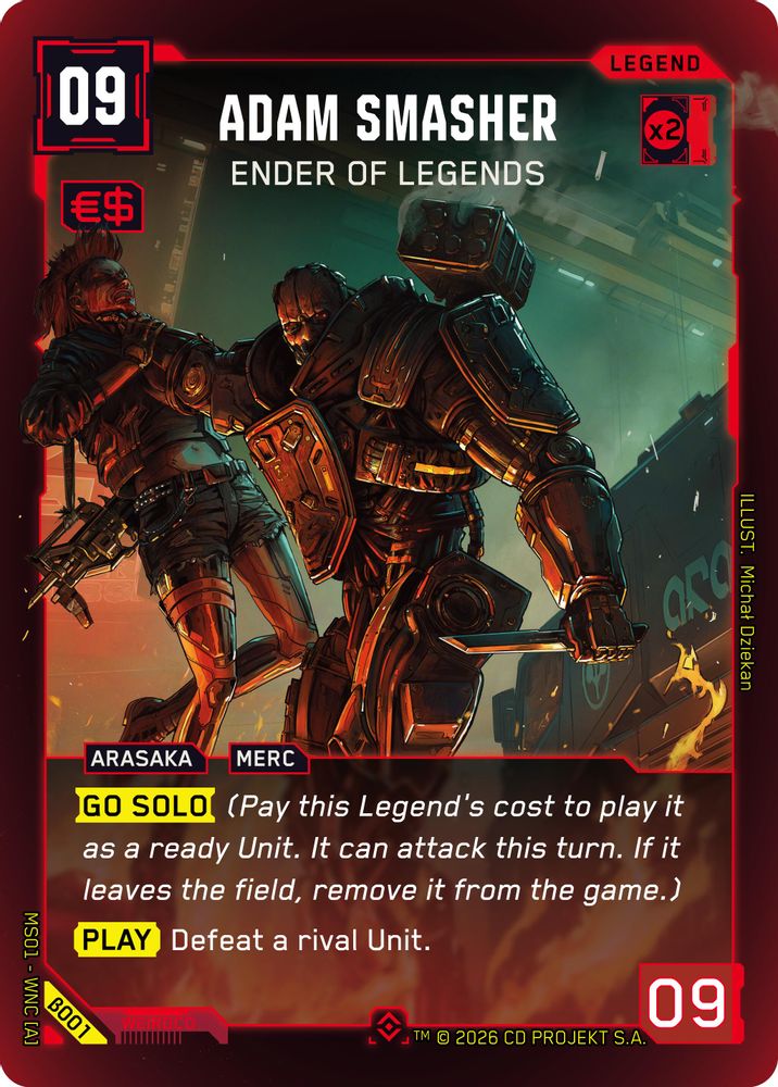 Adam Smasher - Ender of Legends (Epic)