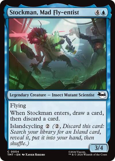 Stockman, Mad Fly-entist (Teenage Mutant Ninja Turtles) Near Mint