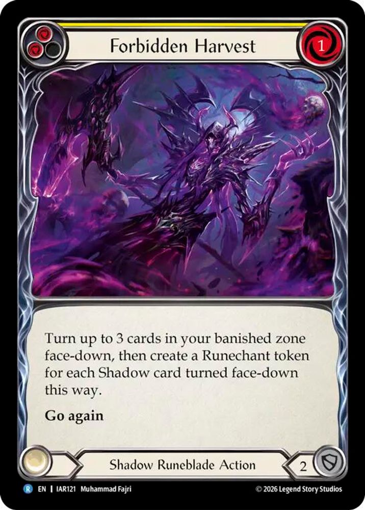 Forbidden Harvest