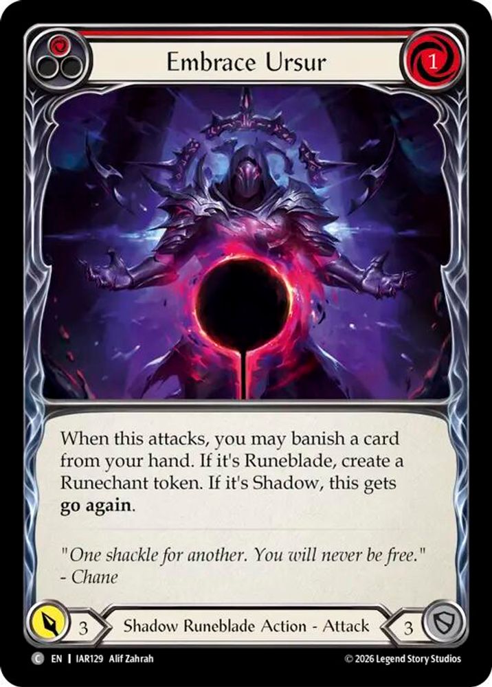 Embrace Ursur (Red)