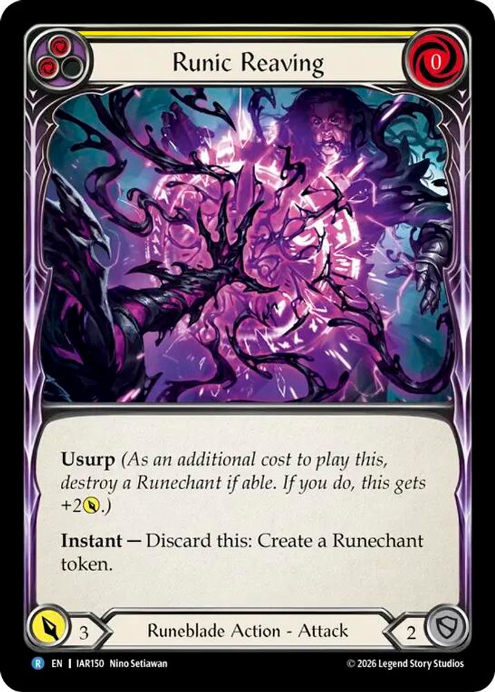 Runic Reaving (Yellow)
